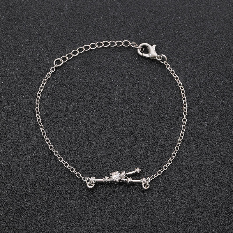 Bracelet astrologique Olivenorma avec douze constellations 
