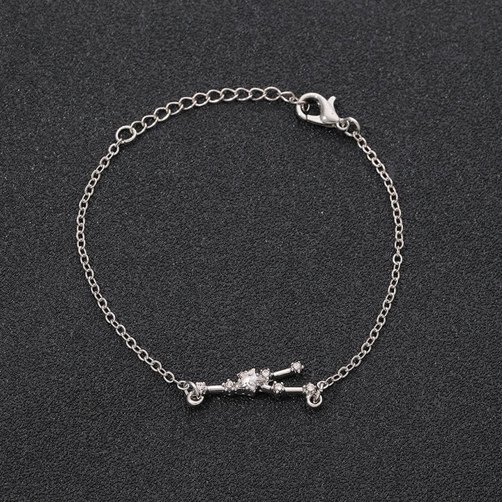 Bracelet astrologique Olivenorma avec douze constellations 