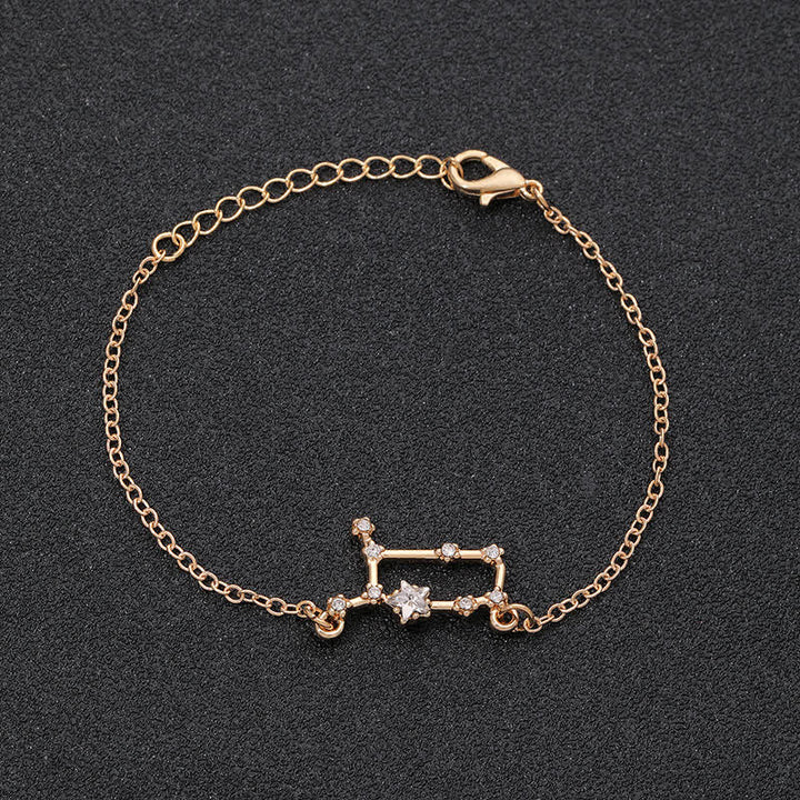 Bracelet astrologique Olivenorma avec douze constellations 