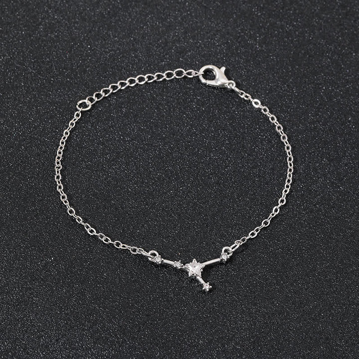 Bracelet astrologique Olivenorma avec douze constellations 