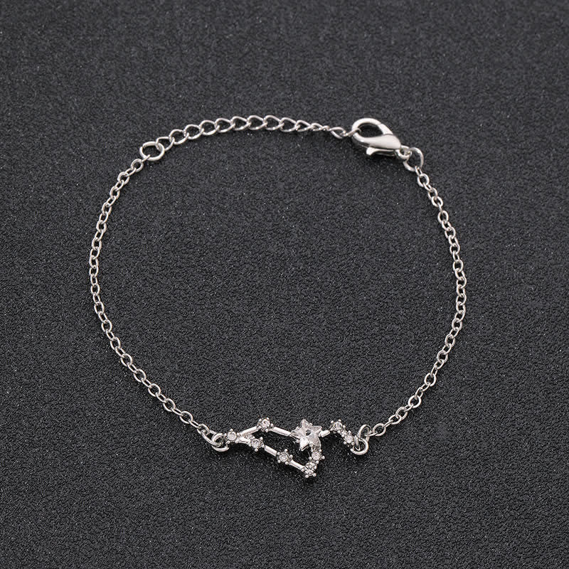 Bracelet astrologique Olivenorma avec douze constellations 