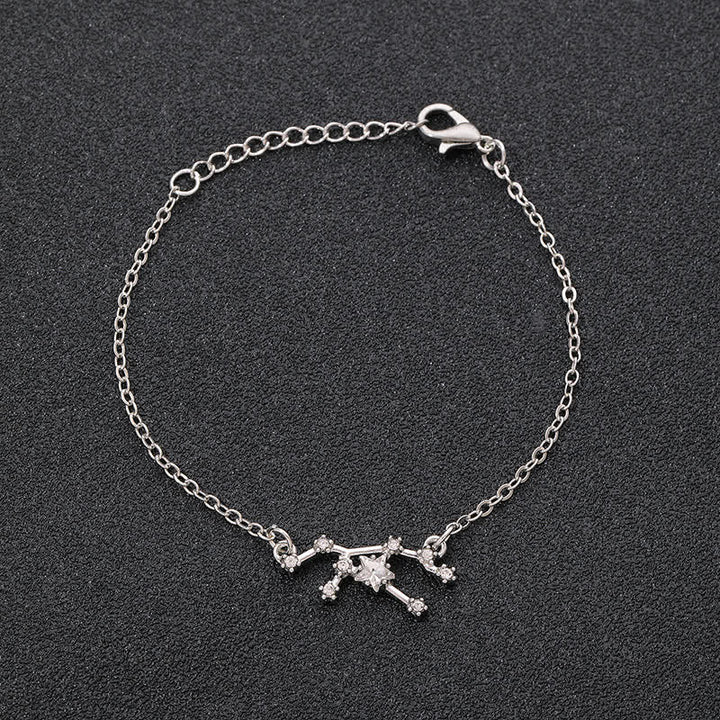 Bracelet astrologique Olivenorma avec douze constellations 