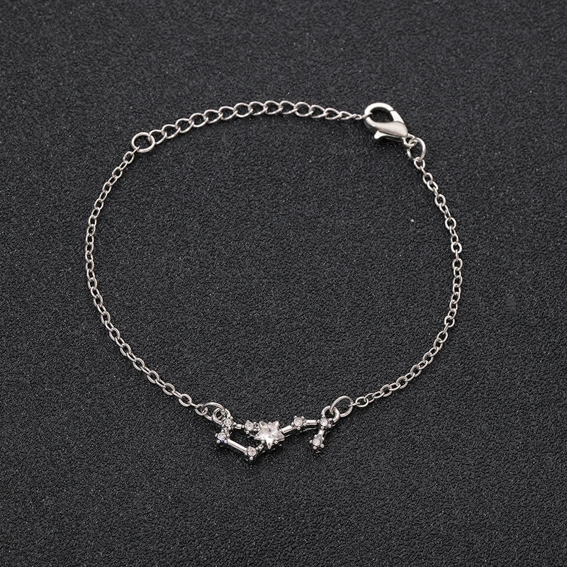 Bracelet astrologique Olivenorma avec douze constellations 