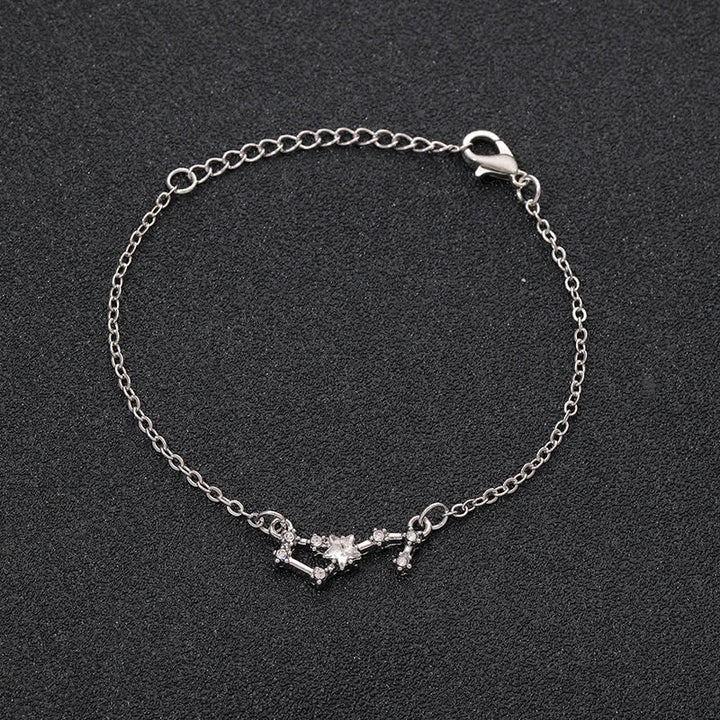 Bracelet astrologique Olivenorma avec douze constellations 