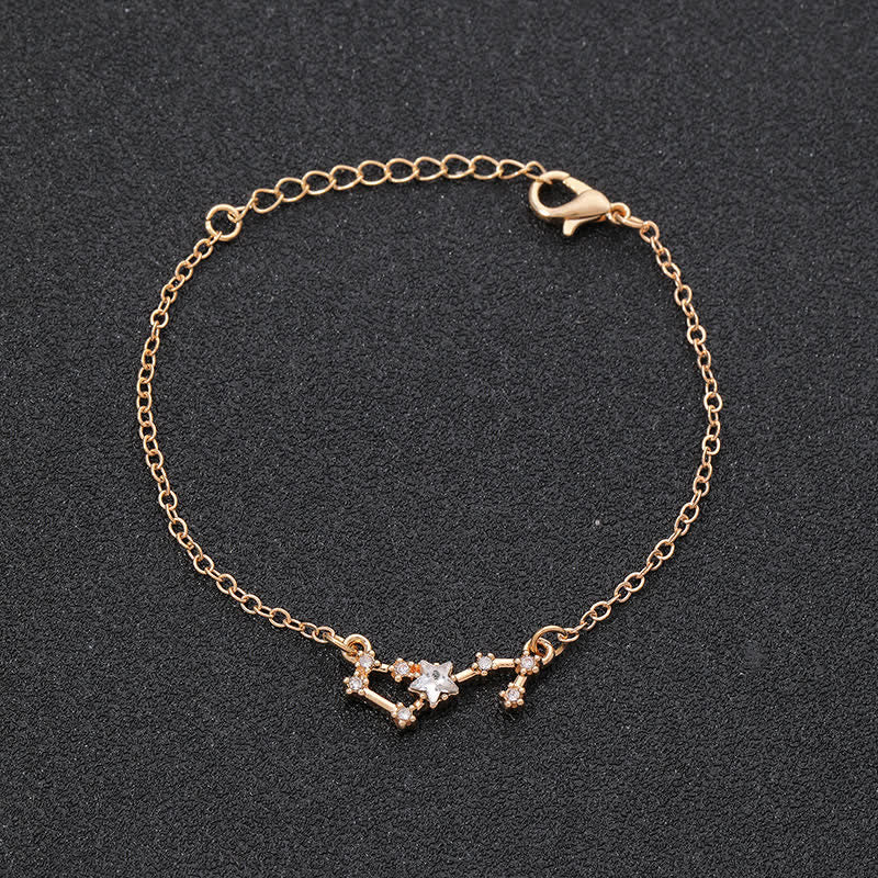 Bracelet astrologique Olivenorma avec douze constellations 
