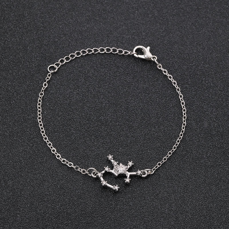 Bracelet astrologique Olivenorma avec douze constellations 