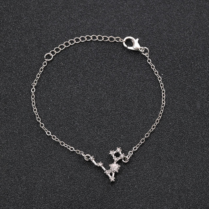 Bracelet astrologique Olivenorma avec douze constellations 