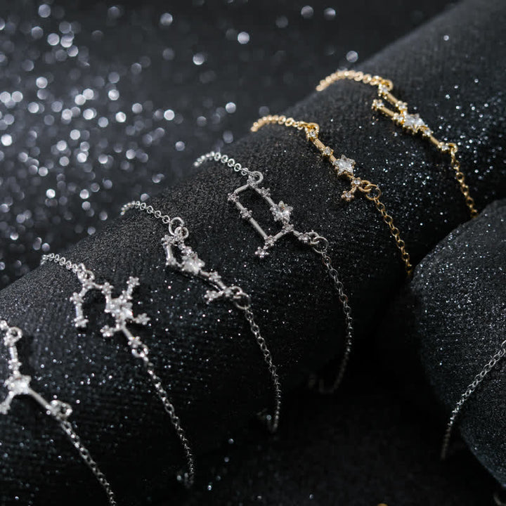Bracelet astrologique Olivenorma avec douze constellations 