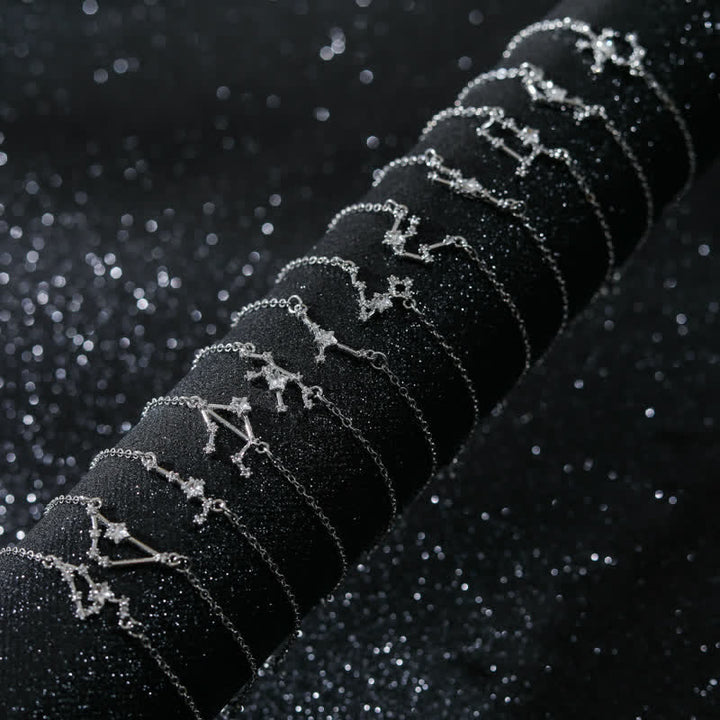 Bracelet astrologique Olivenorma avec douze constellations 