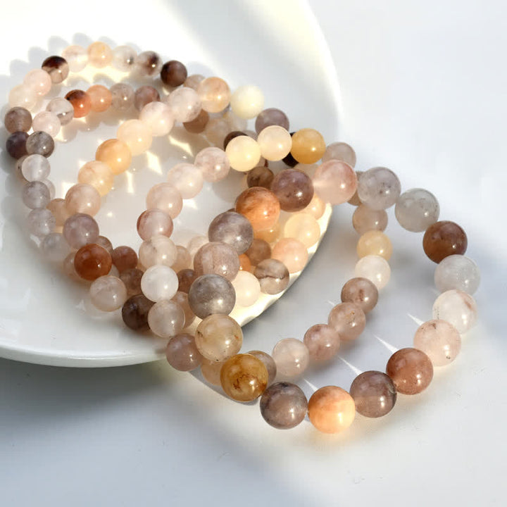 Bracelet en perles de lépidolite Olivenorma 6-10 mm