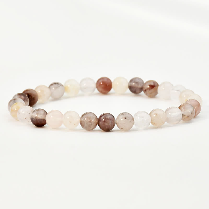 Bracelet en perles de lépidolite Olivenorma 6-10 mm