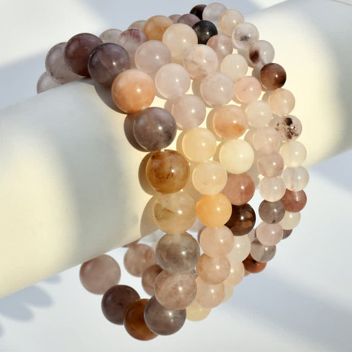 Bracelet en perles de lépidolite Olivenorma 6-10 mm