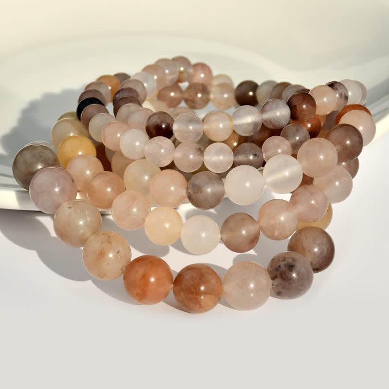 Bracelet en perles de lépidolite Olivenorma 6-10 mm