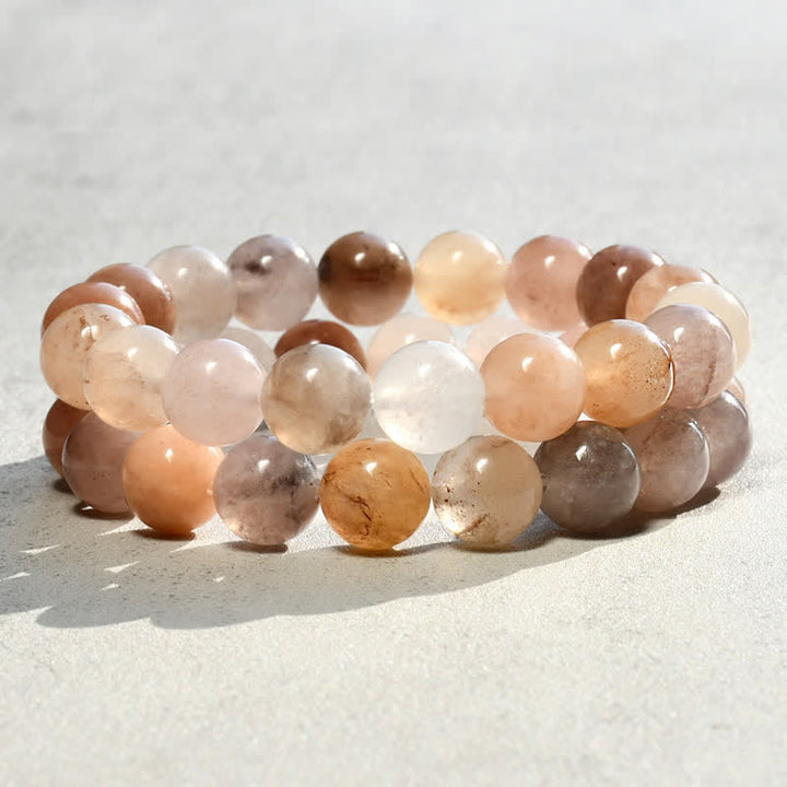 Bracelet en perles de lépidolite Olivenorma 6-10 mm