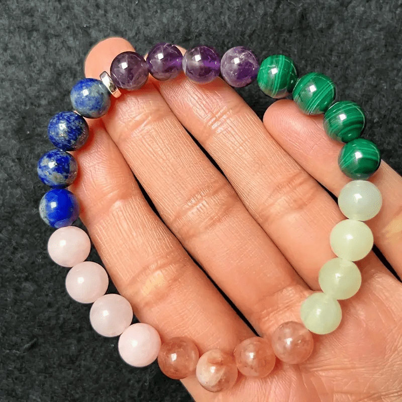 Bracelet Intension en perles de pierre naturelle Olivenorma « Calm »