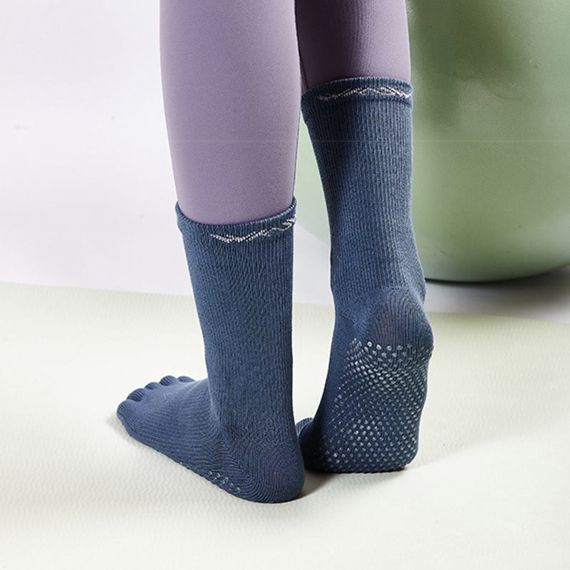 Chaussettes de sport et de yoga Olivenorma à 5 orteils, pieds nus