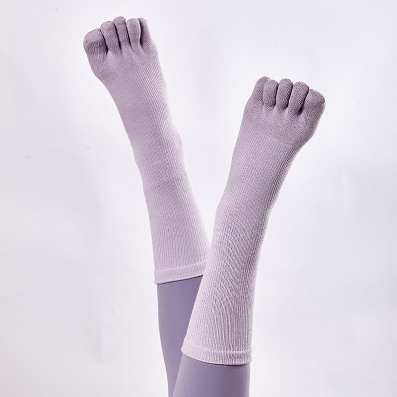 Chaussettes de sport et de yoga Olivenorma à 5 orteils, pieds nus