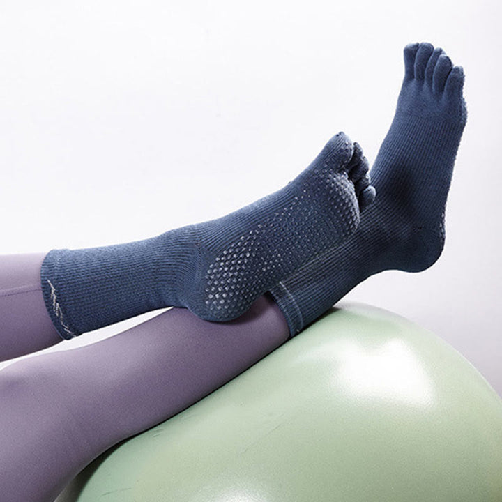 Chaussettes de sport et de yoga Olivenorma à 5 orteils, pieds nus