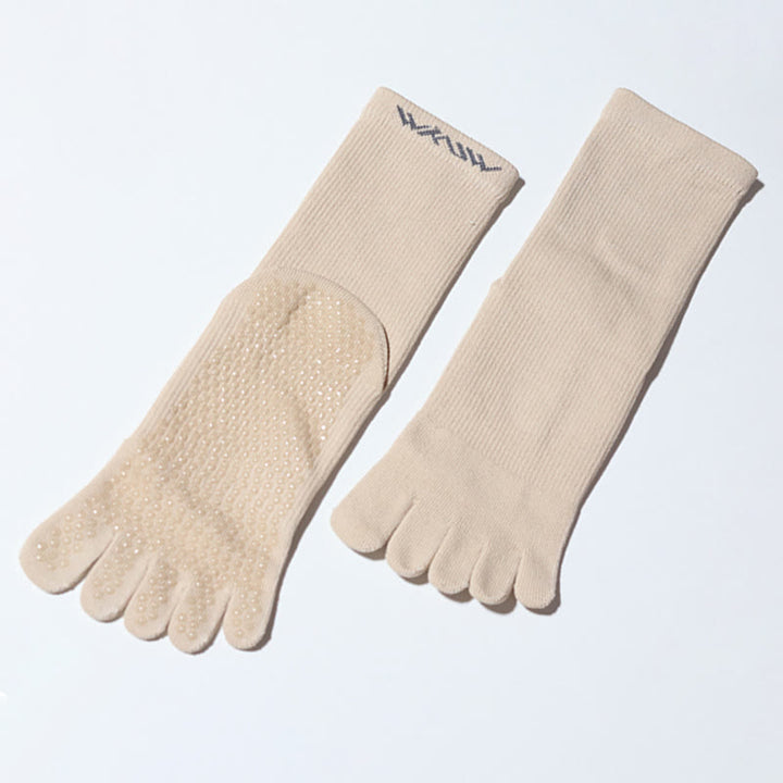 Chaussettes de sport et de yoga Olivenorma à 5 orteils, pieds nus