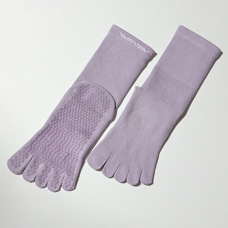 Chaussettes de sport Olivenorma Barefoot Feel antidérapantes pour Pilates, Barre et yoga, avec un design flexible et léger. - image 9