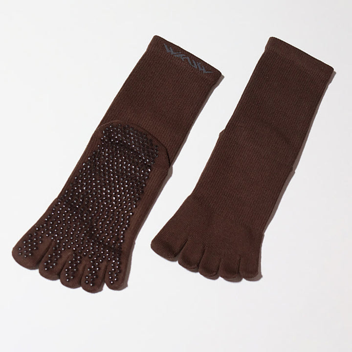 Chaussettes de sport et de yoga Olivenorma à 5 orteils, pieds nus