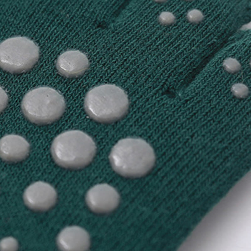 Chaussettes de fitness et de Pilates antidérapantes Olivenorma – Chaussettes d'entraînement à la barre avec adhérence, en tissu extensible respirant pour plus de stabilité et d'équilibre - image 3