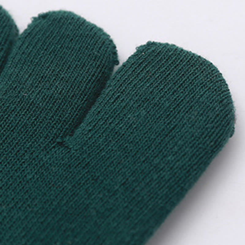 Chaussettes de yoga, pilates et fitness antidérapantes à cinq orteils Olivenorma
