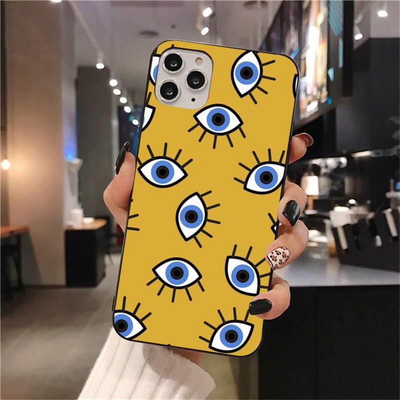 Coque de téléphone Olivenorma Evil Eye Amulet compatible avec iPhone 14/15 