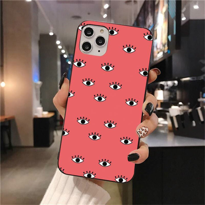 Coque de téléphone Olivenorma Evil Eye Amulet compatible avec iPhone 14/15 