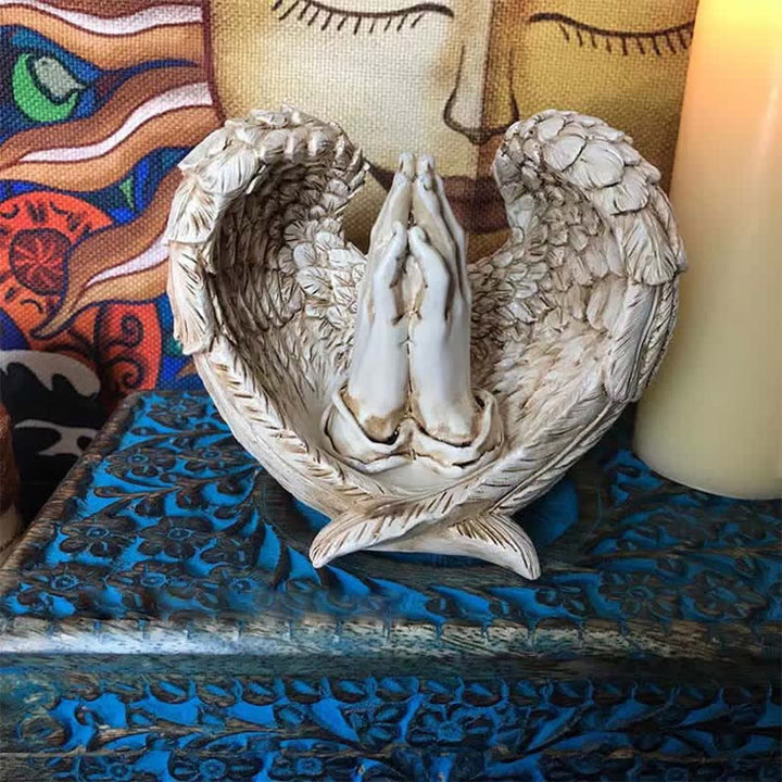 Ornements d'ailes d'ange en résine Olivenorma Décoration païenne