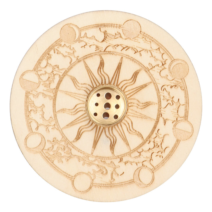 Porte-encens en bois Olivenorma Lotus Purity