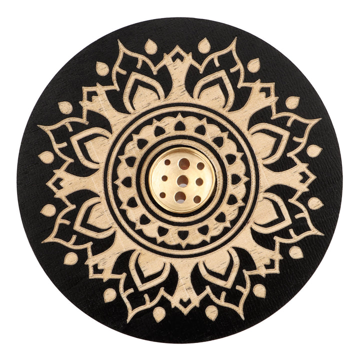 Porte-encens en bois Olivenorma Lotus Purity