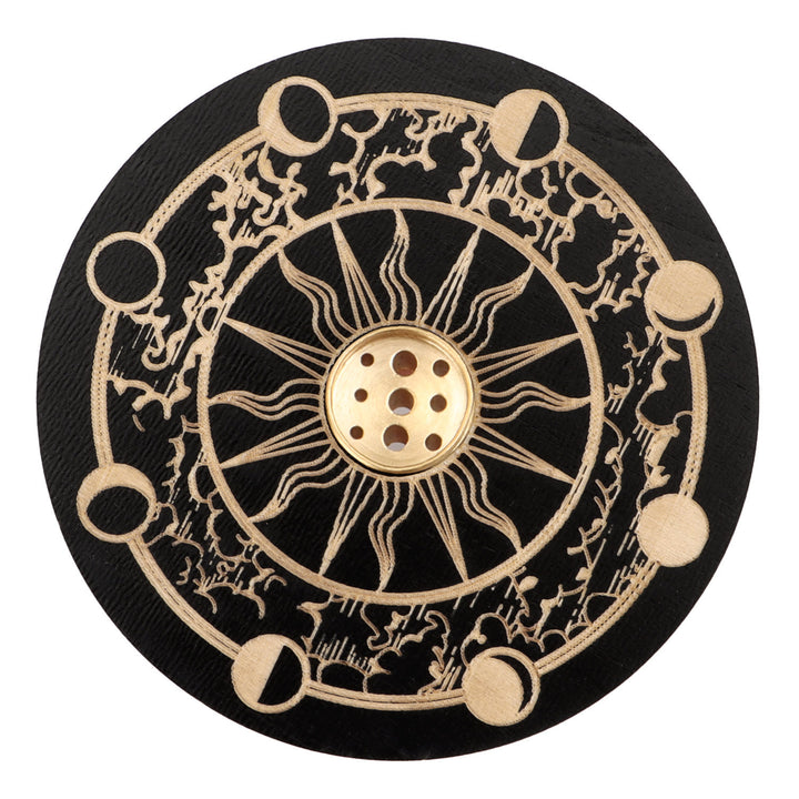 Porte-encens en bois Olivenorma Lotus Purity