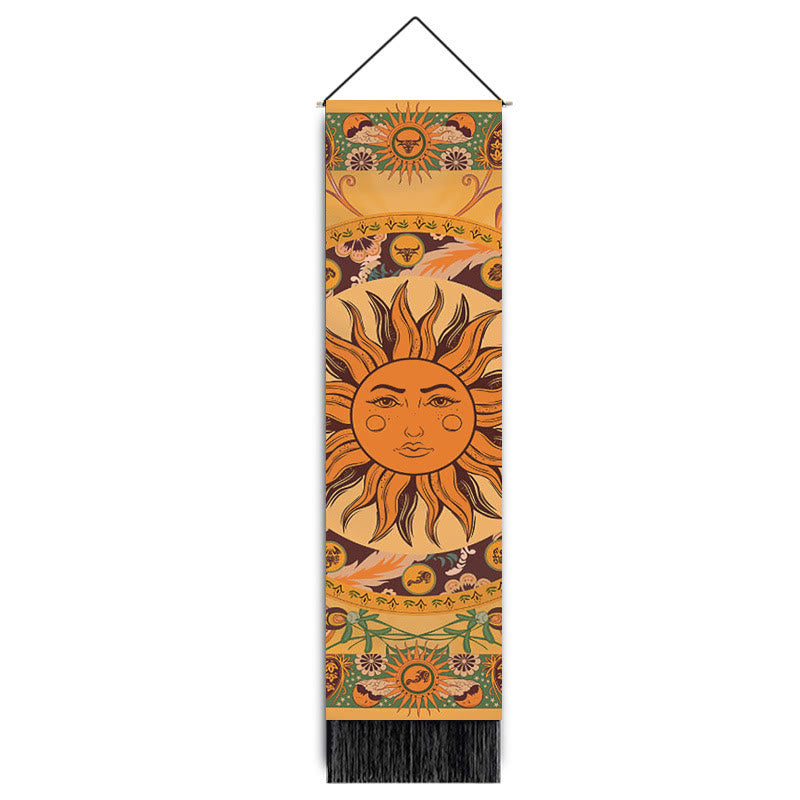 Tapisserie décorative murale Olivenorma Lune et Soleil