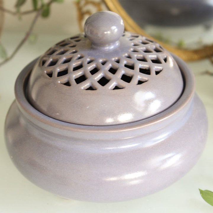 Bol de purification en cristal céramique Mandala Olivenorma