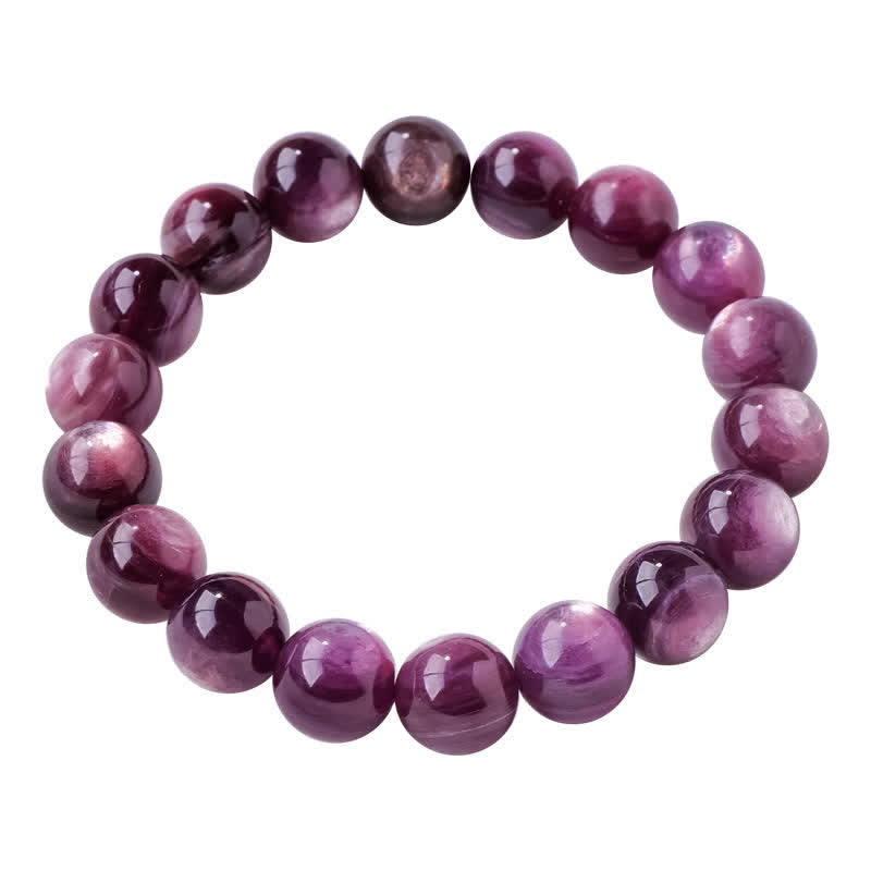 Bracelet en perles d'améthyste naturelle Olivenorma 9/12 mm 