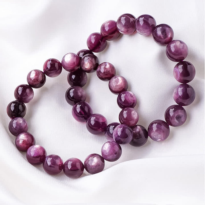 Bracelet en perles d'améthyste naturelle Olivenorma 9/12 mm 