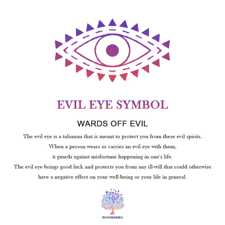 Tasse à eau pailletée en céramique Olivenorma Evil Eye