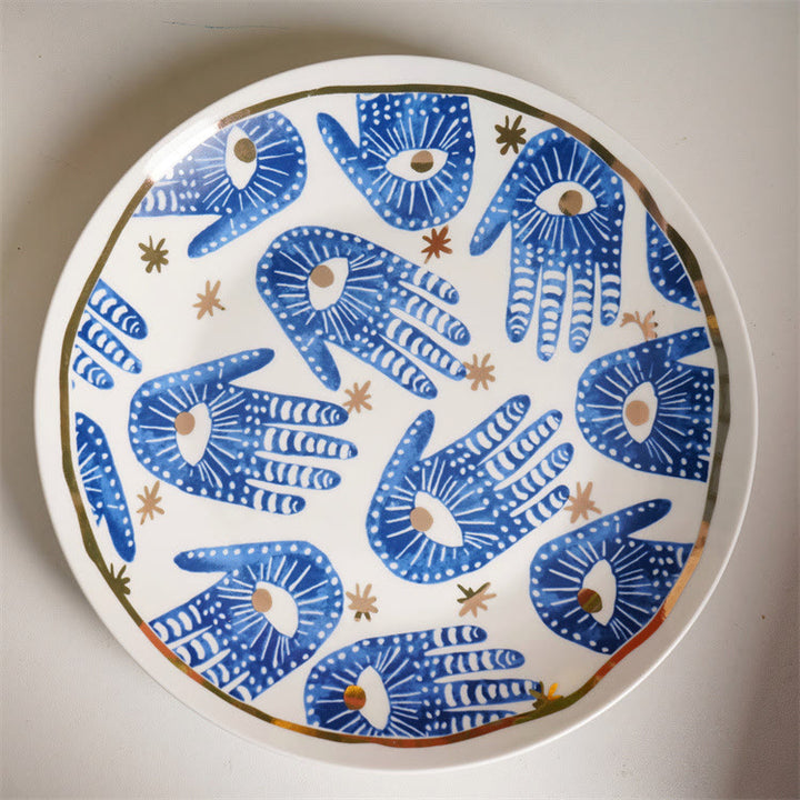 Tasse en céramique avec motif main de Fatima Olivenorma