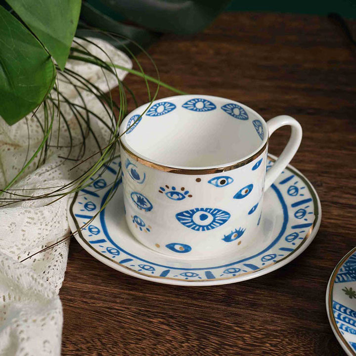 Tasse en céramique avec motif main de Fatima Olivenorma