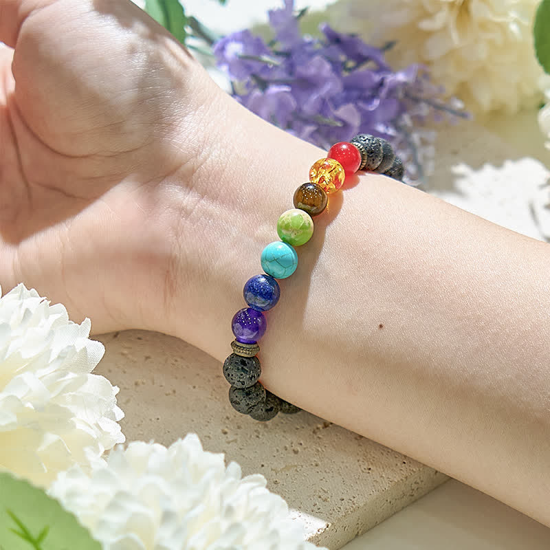 Bracelet Chakra Olivenorma