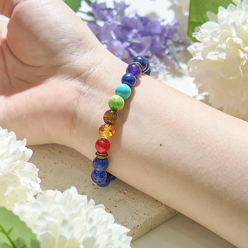 Bracelet Chakra Lazurite Olivenorma