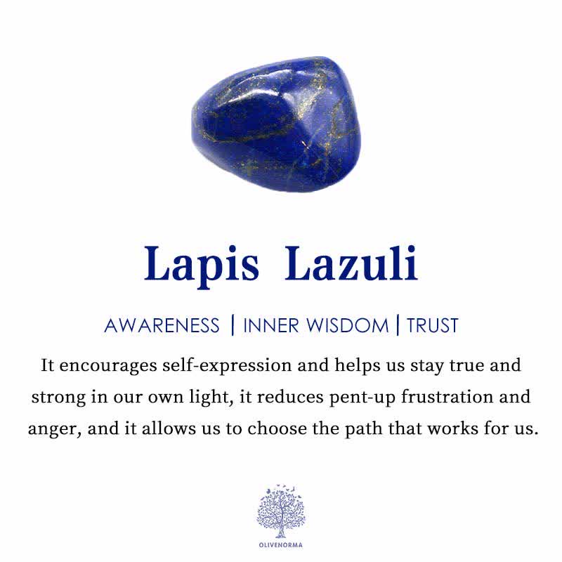 Bracelet Chakra Lazurite Olivenorma