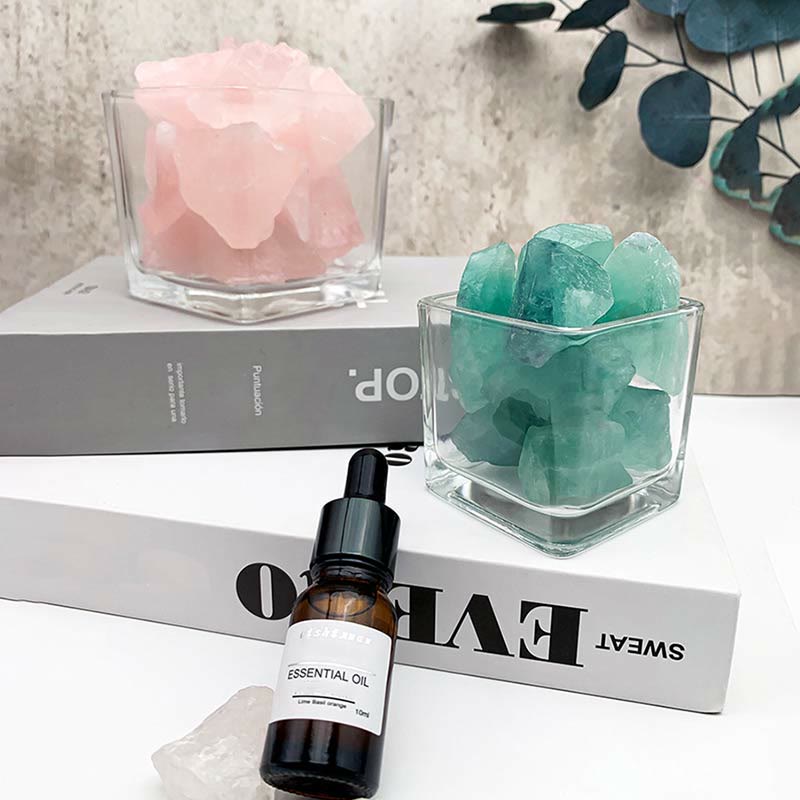 Diffuseur de pierres de cristal curatives Olivenorma pour aromathérapie