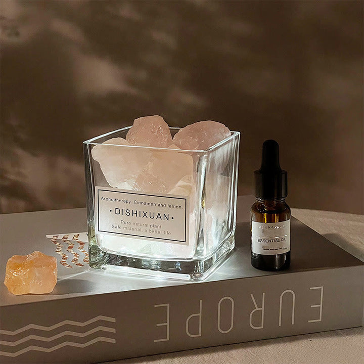 Diffuseur de pierres de cristal curatives Olivenorma pour aromathérapie
