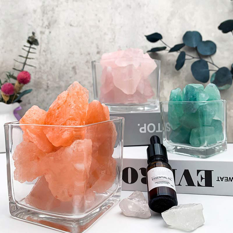 Diffuseur de pierres de cristal curatives Olivenorma pour aromathérapie