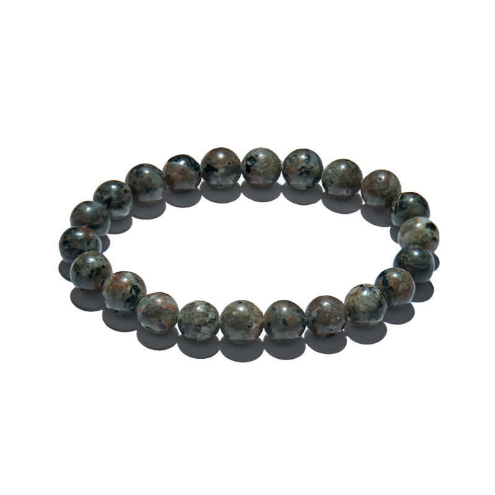 Bracelet en perles de yooperlite naturelle Olivenorma de 6 à 12 mm