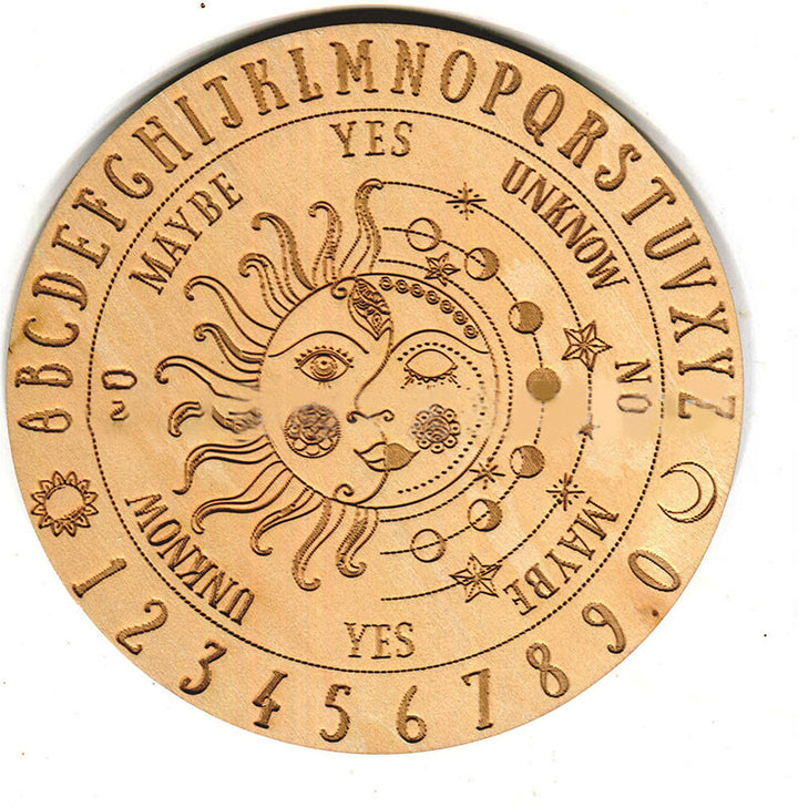 Pendule de radiesthésie en bois de sorcellerie Olivenorma