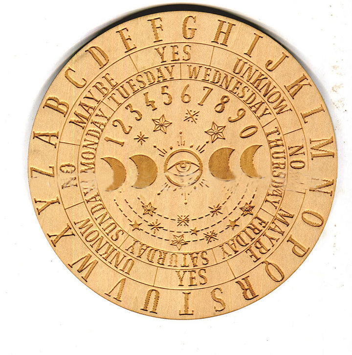 Pendule de radiesthésie en bois de sorcellerie Olivenorma