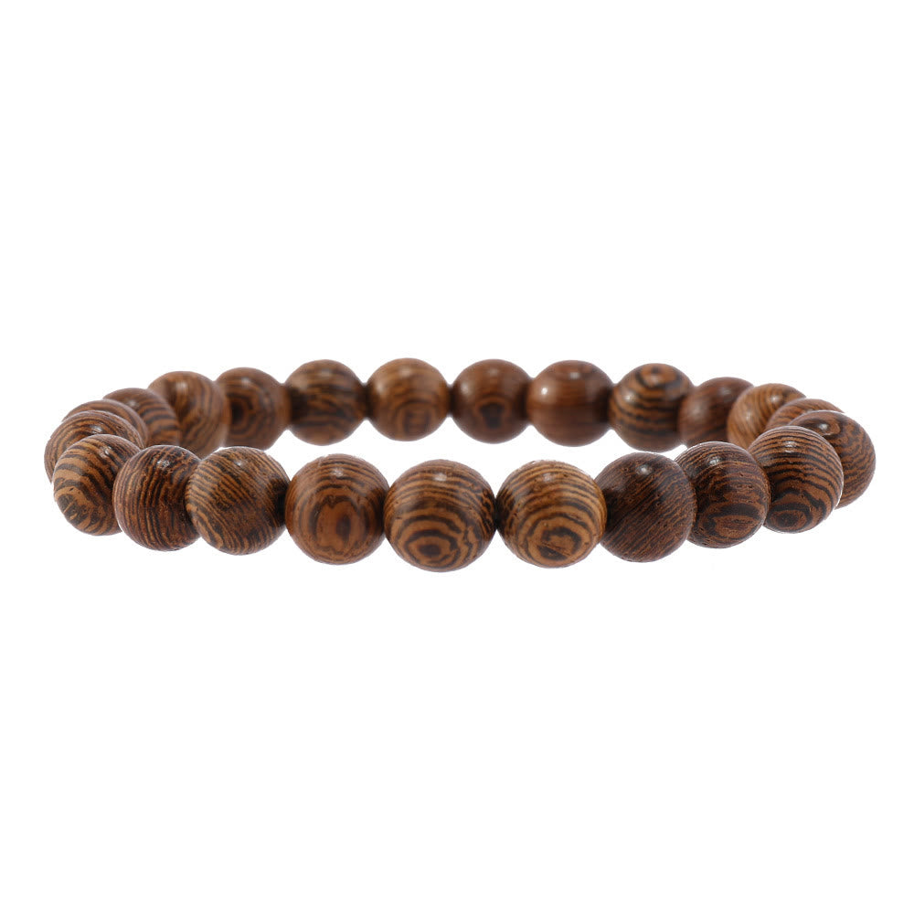 Ensemble de bracelets en cuir tressé faits main avec papillon turquoise Olivenorma - image 6